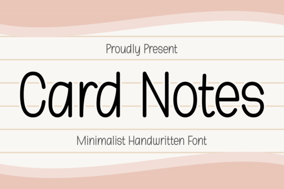 Card Notes: The Handwritten Font for Authentic Connection