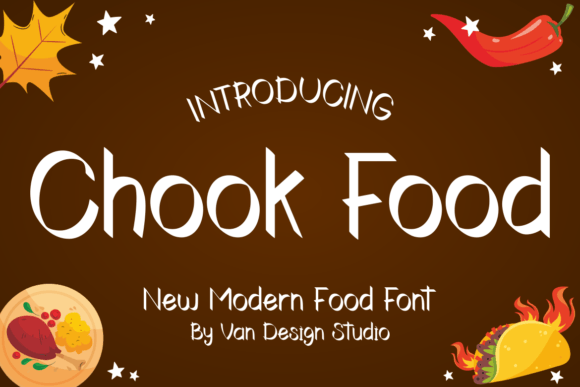 Chook Food: The Handwritten Font That Feels Like a Friendly Chat