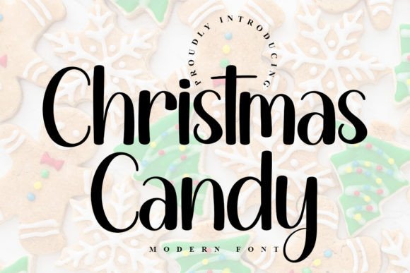 Christmas Candy: A Bold Handwritten Font for Impactful Design