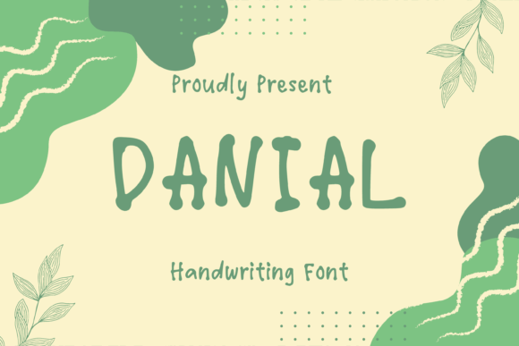 Danial: The Handwritten Font That Feels Like a Conversation