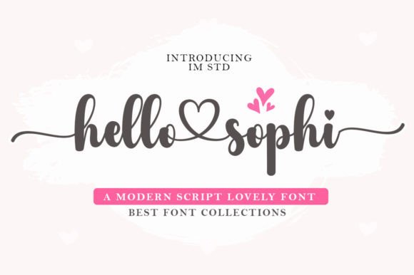 Hello Sophi: The Heart-Shaped Script for Modern Creatives