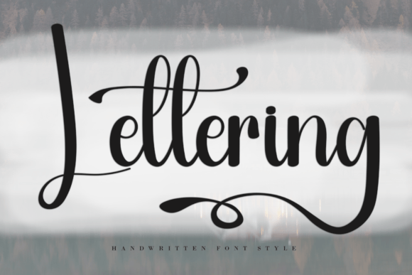 Lettering: The Expressive Handwritten Font for Modern Designs