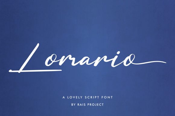 Lomario: The Flowing Handwritten Font for Modern Designers