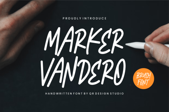 Marker Vandero: The Handwritten Font with Authentic Character