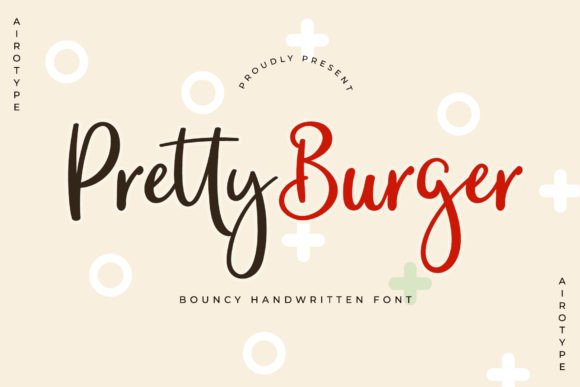 Pretty Burger: A Casual Handwritten Font for Authentic Designs