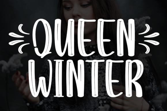 Queen Winter: A Handwritten Font with Endless Creative Potential