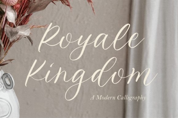 Royale Kingdom: A Modern Calligraphy Typeface for Impactful Design