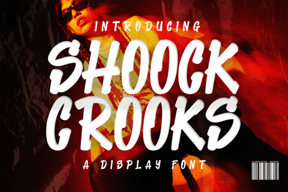 Shoock Crooks: The Bold Handwritten Font for Standout Designs