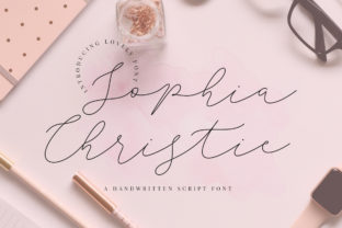 Sophia Christie Script: The Elegant Calligraphy Font for Modern Brands