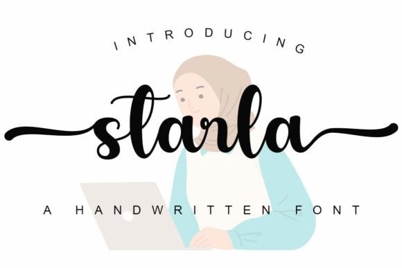 Starla: The Handwritten Font That Feels Like a Warm Welcome